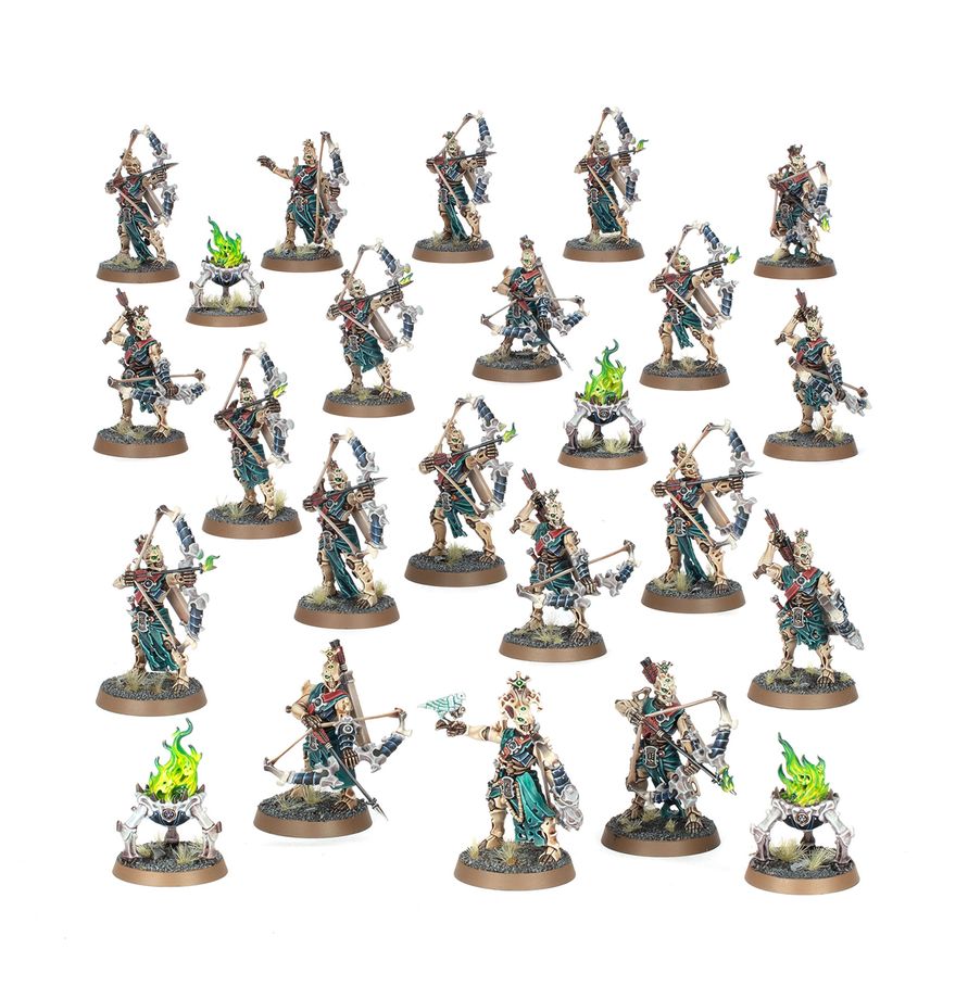 warhammer Ossiarch Bonereapers 一部ジャンクセット Warhammer Age of Sigmar: Spearhead - Ossiarch Bonereapers Wulflund