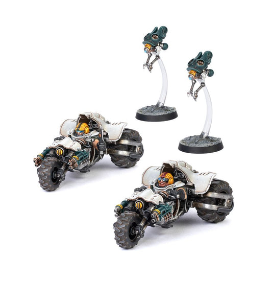 Necromunda:Ironhead Squat Svenotar Scout Trikes