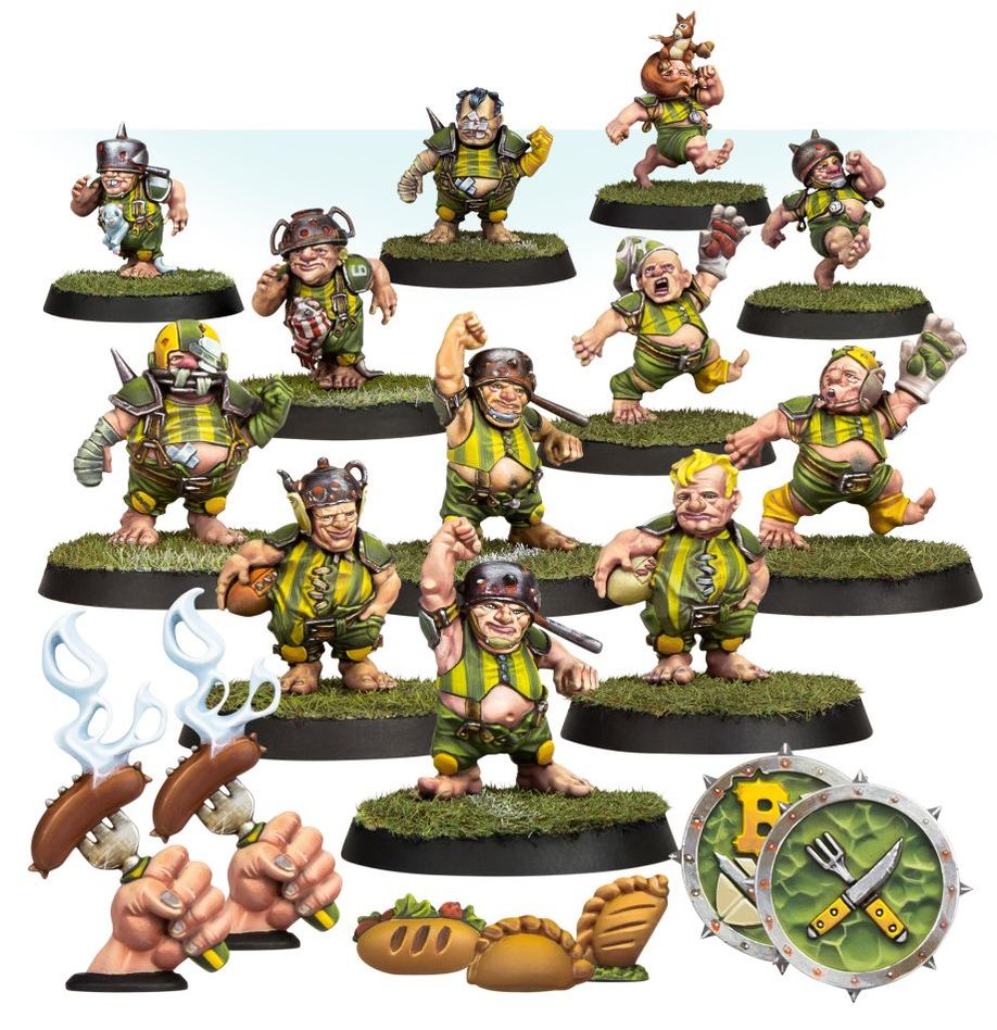 Blood Bowl Halfling -The Greenfield Grasshuggers