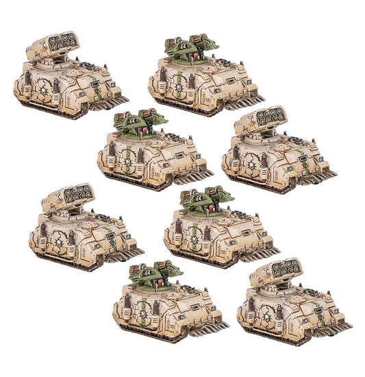 Whirlwind and Scorpius Missile Tank Squadrons Legions Imperialis