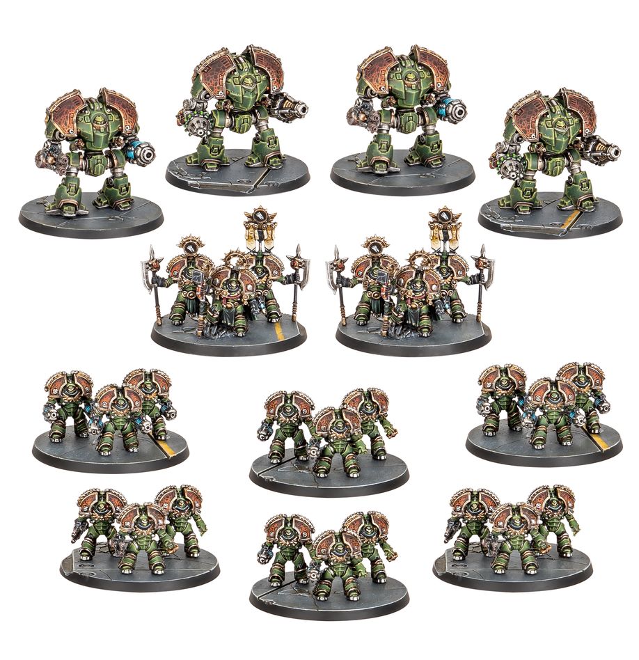 Legions Imperialis: Saturnine Heavy Assault Cadrte