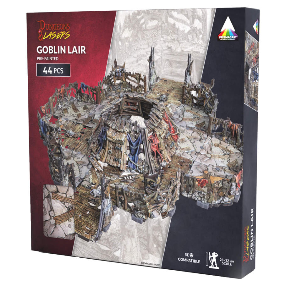 Goblin Lair Prismacast Pre Painted Dungeons & Lasers Terrain