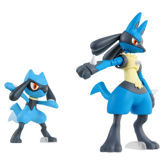 Riolu & Lucrio Pokemon Bandai