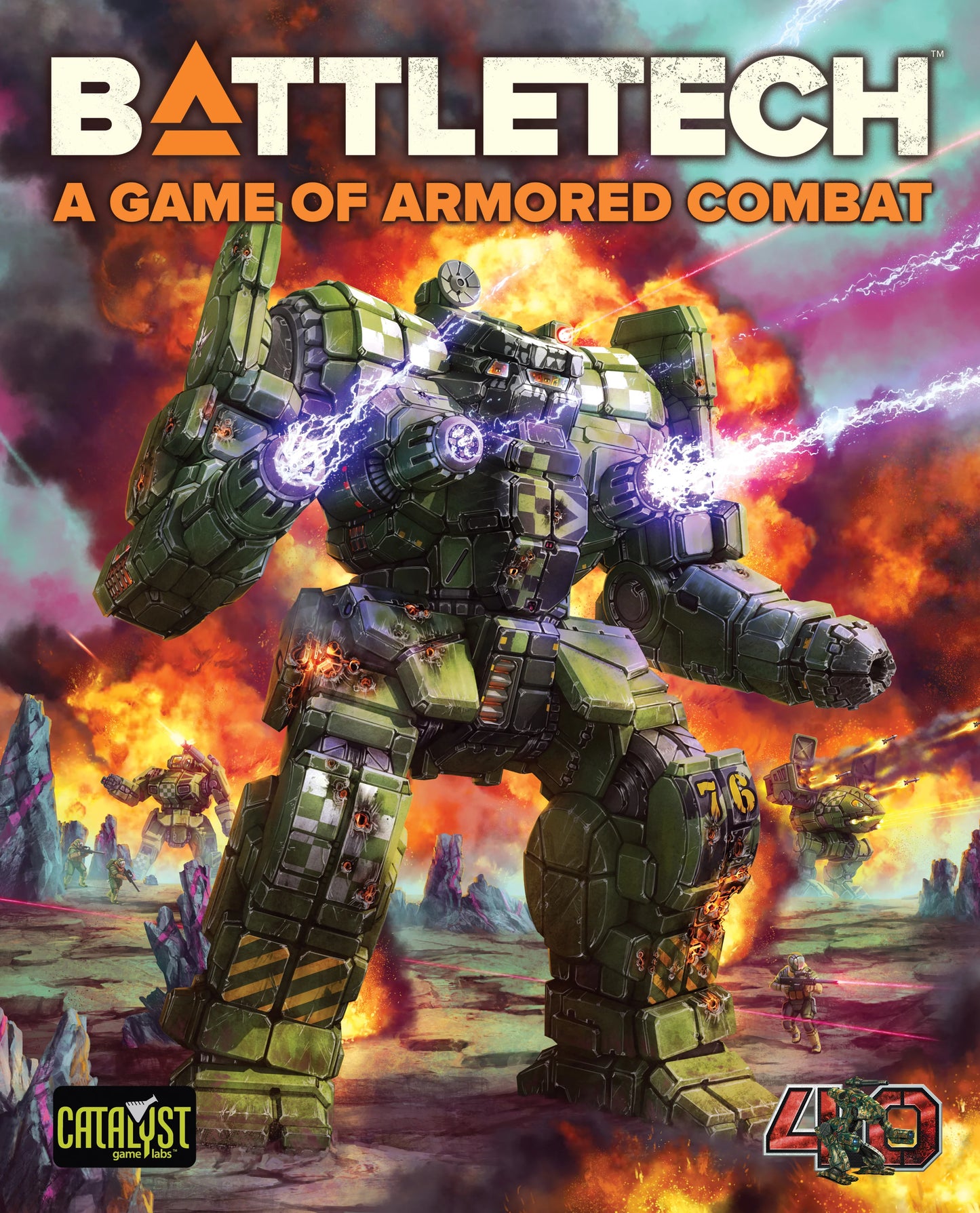 Battletech:A Game of Armored Combat 40th Anniversary Edition