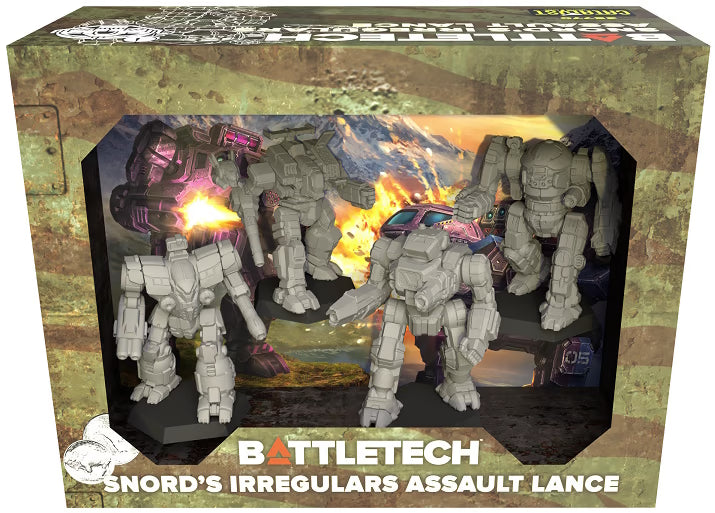 Battletech:Forcepack:Snord's Irregulard Assault Lance