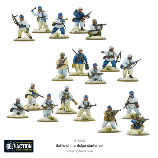 Bolt Action 3rd ED:Fallschirmjager Platoon (winter)