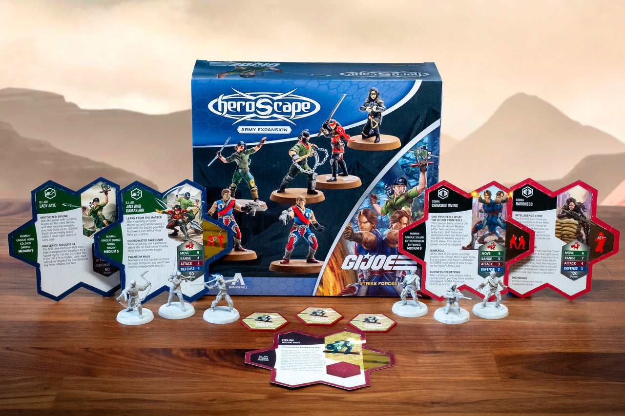 G.I. Joe Heroscvape: Strike Forces Army Expansion