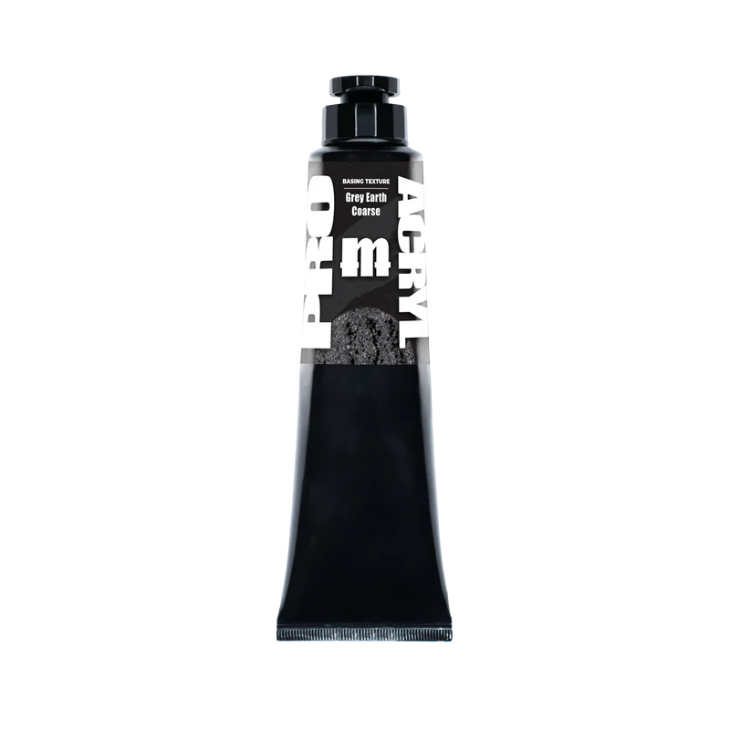 Pro Acryl Basing Textures - Grey Earth - COARSE 120ml