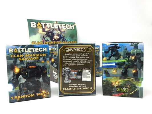 BattleTech: Clan Invasion Salvage Box - 93 Designs!