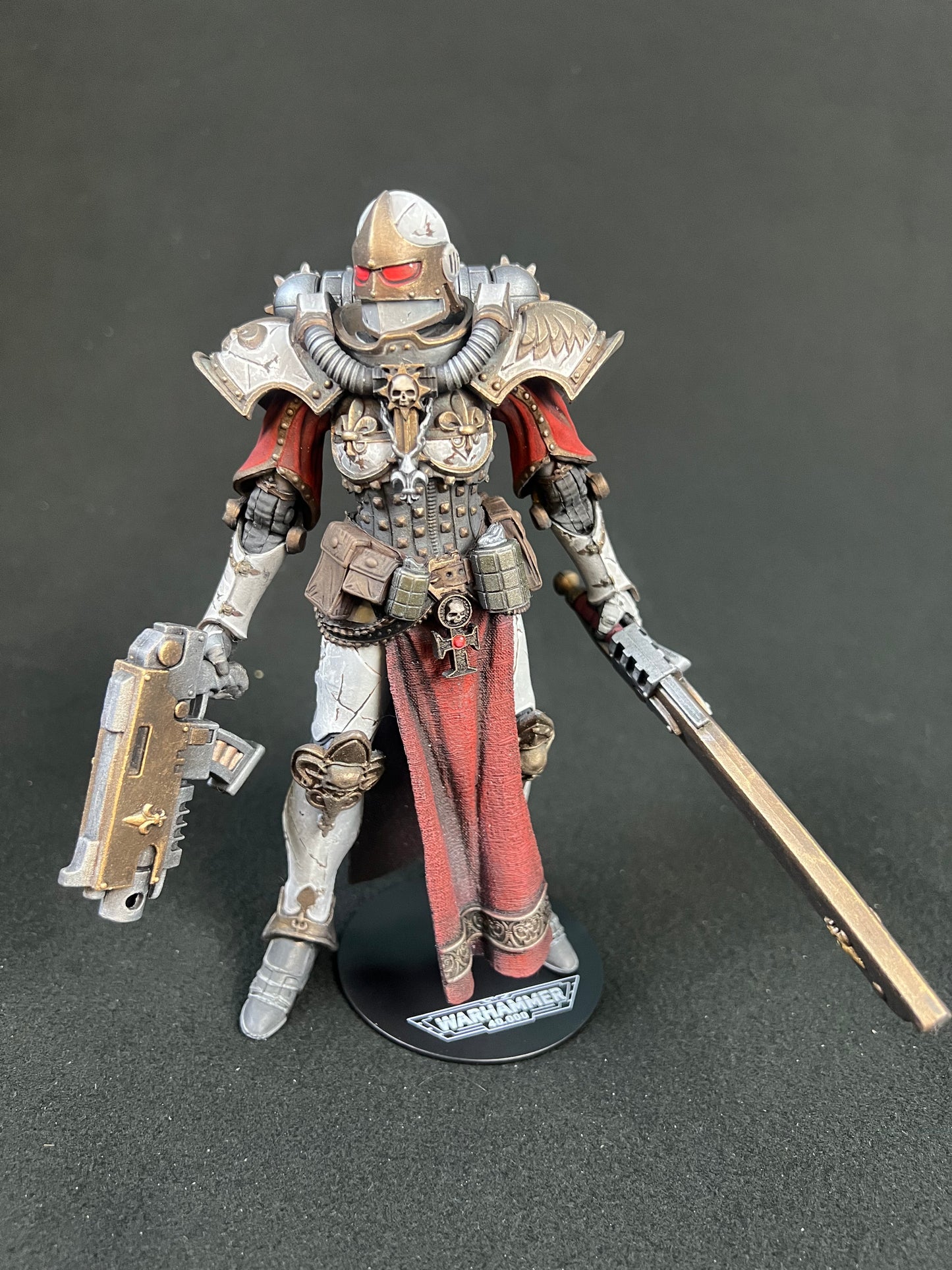 Charity Hand Painted McFarlane Toys Warhammer 40k Adepta Sororitas Sisters of Battle