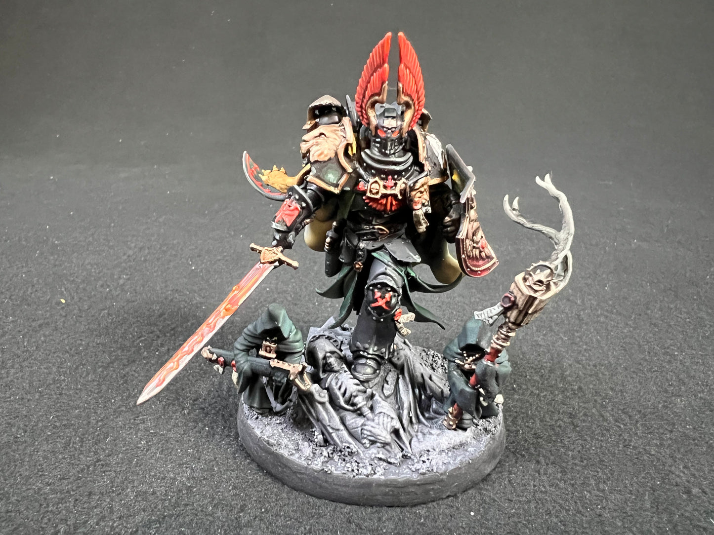 Painted Dark Angels Army Warhammer 40k