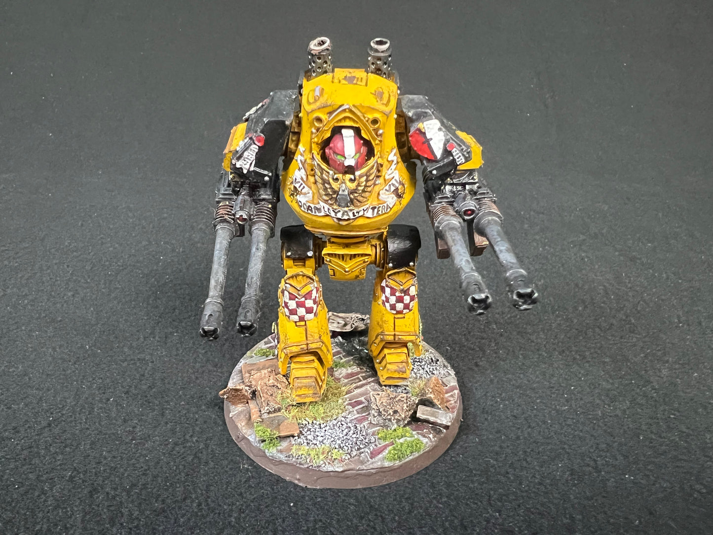 Painted Imperial Fists Army Warhammer 30k