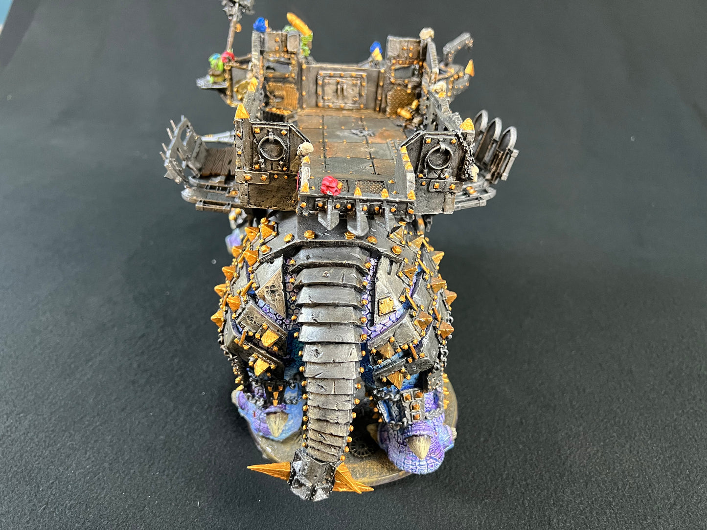 Painted Ork Gargantuan Squiggoth Warhammer 40k