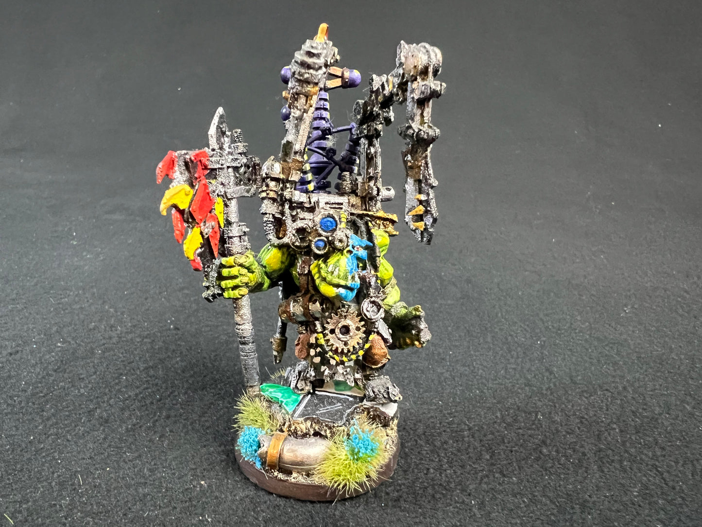 Painted Ork Big Mek (group 1) Warhammer 40k