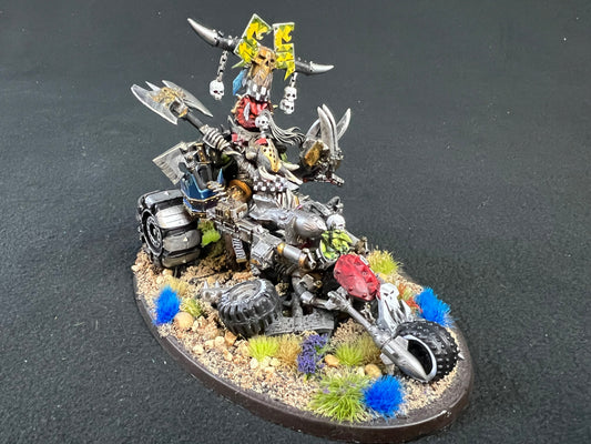 Painted Ork Deffkilla Wartrike (group 1) Warhammer 40k