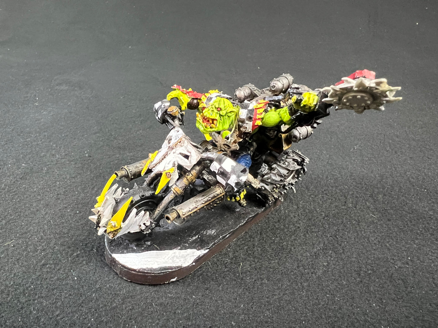 Painted Ork Deffkilla Wartrike (group 2) Warhammer 40k