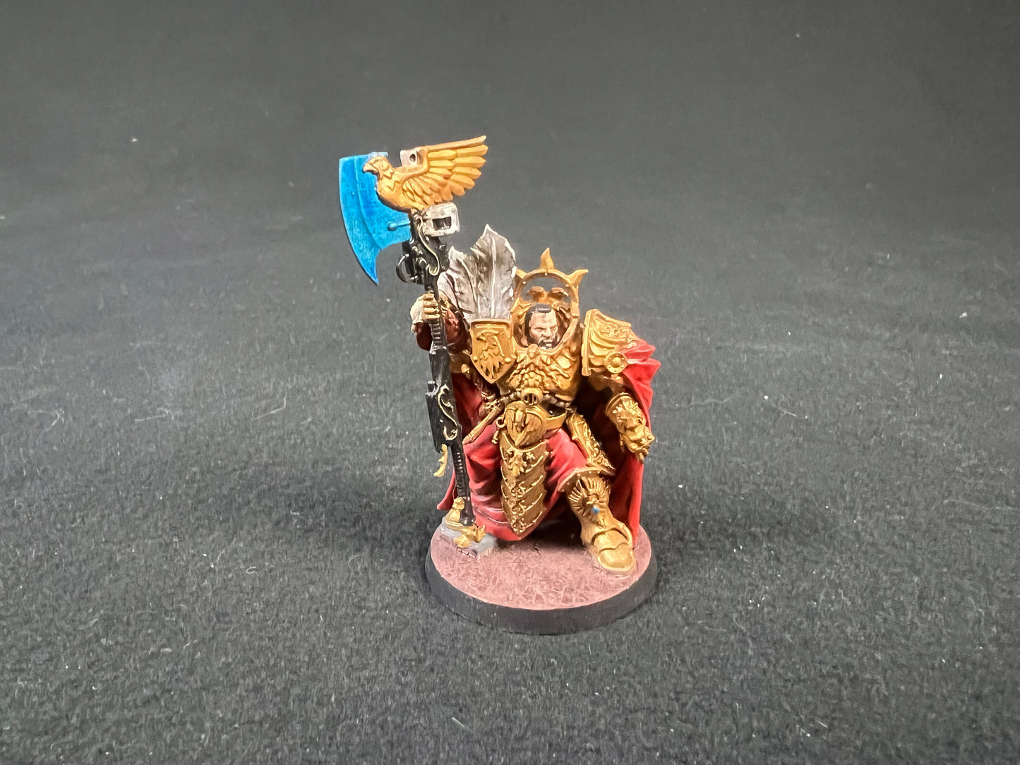 Painted Captain General Trajann Valoris Warhammer 40k