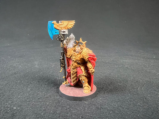 Painted Captain General Trajann Valoris Warhammer 40k