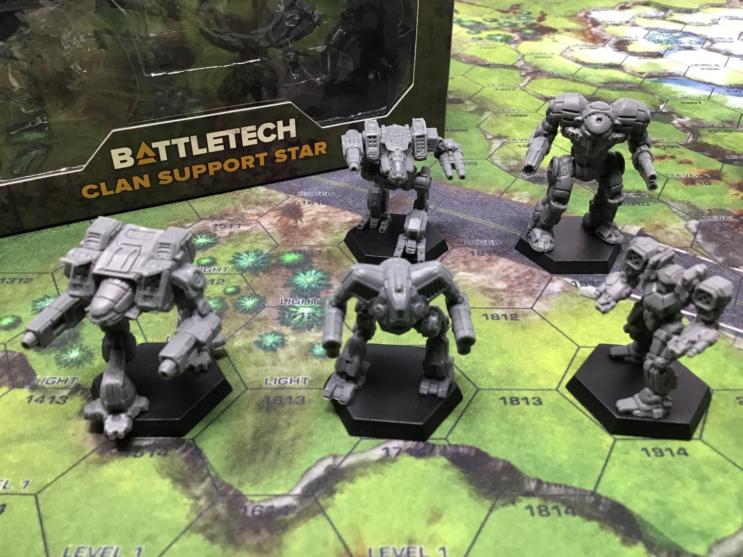 Battletech:Forcepack: Clan Support Star