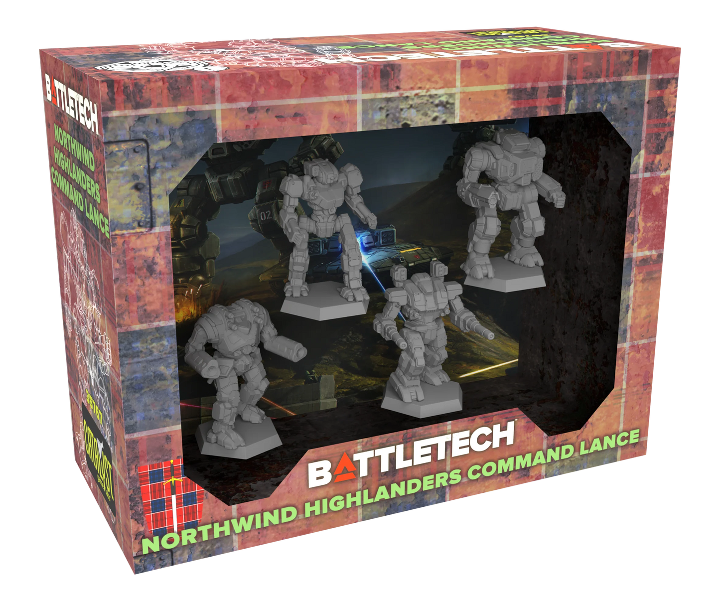 Battletech:Forcepack:Northwind Highlanders Command Lance