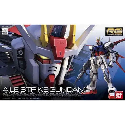 1/144 RG #03 Aile Strike Gundam O.M.N.I. Enforcer Suit GAT-X 105
