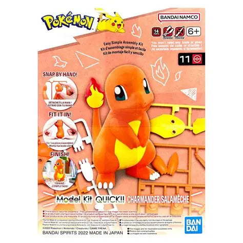 Bandai Pokepla Quick CHARMANDER Pokemon