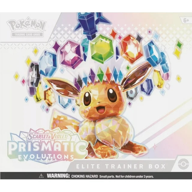 Pokemon Prismatic Evolutions Elite Trainer Box ETB
