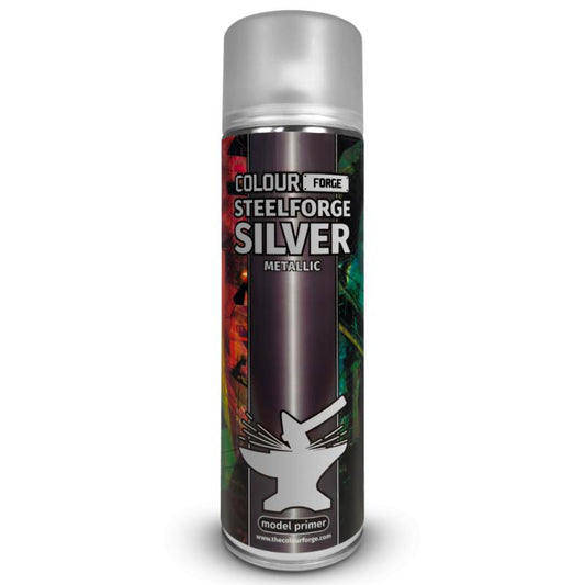 Colour Forge Spray: Steelforge Silver (500ml)