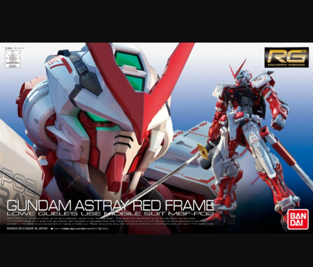 1/144 #19 RG Gundam Astray Red Frame Lowe Guele's Use Mobile Suit MBF-P02
