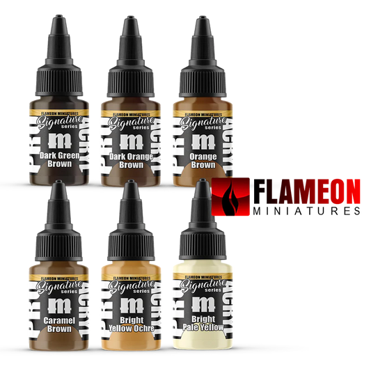 Signature Series Set 5 Flameon Miniatures