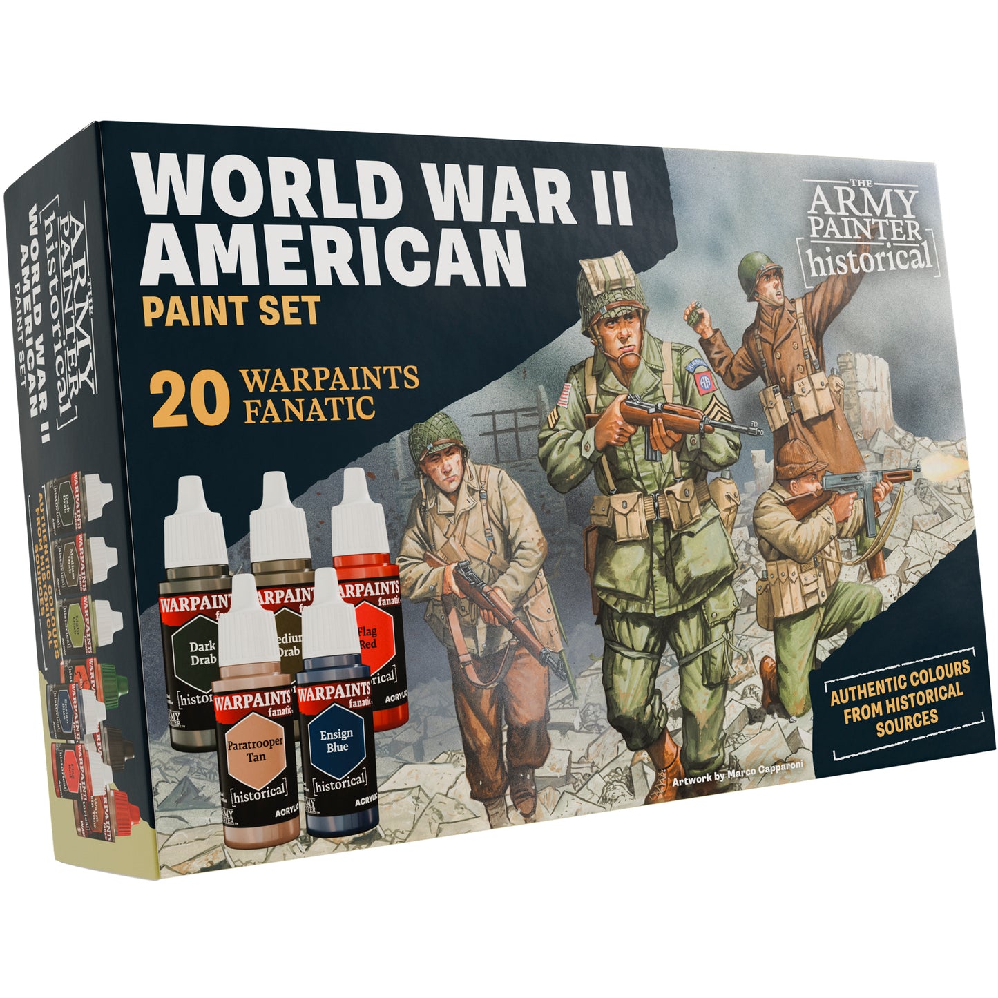American WWII Fanatic Historical Paint Set