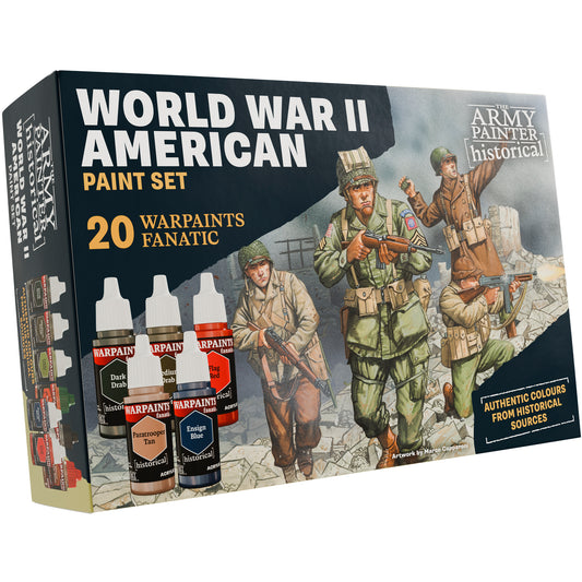 American WWII Fanatic Historical Paint Set