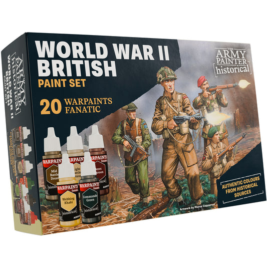 British WWII Fanatic Historical Paint Set