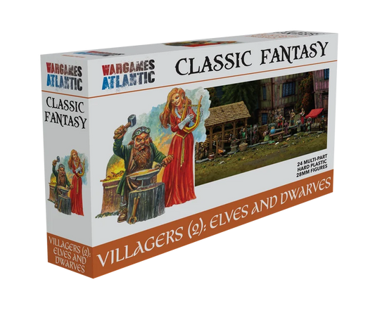Classic Fantasy-Villagers (2): Elves & Dwarves