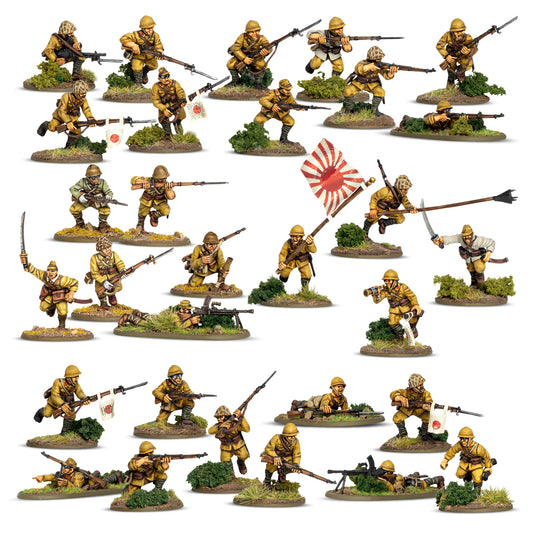 Imperial Japanese Infantry Plastic Boxed Set