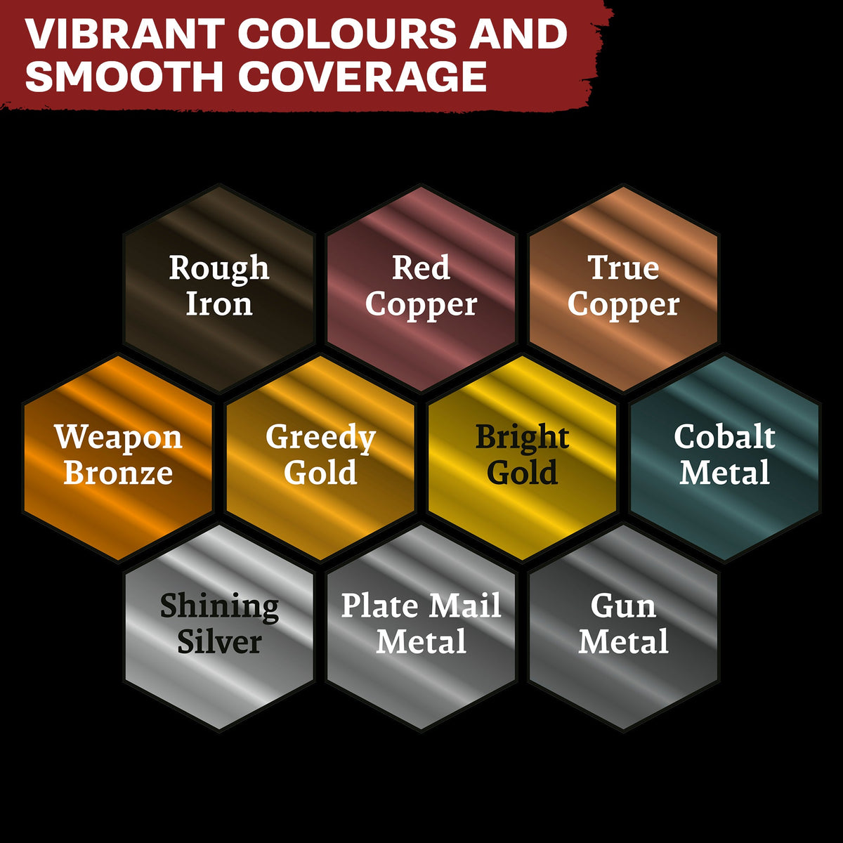 Warpaints Fanatic: Metallics Set