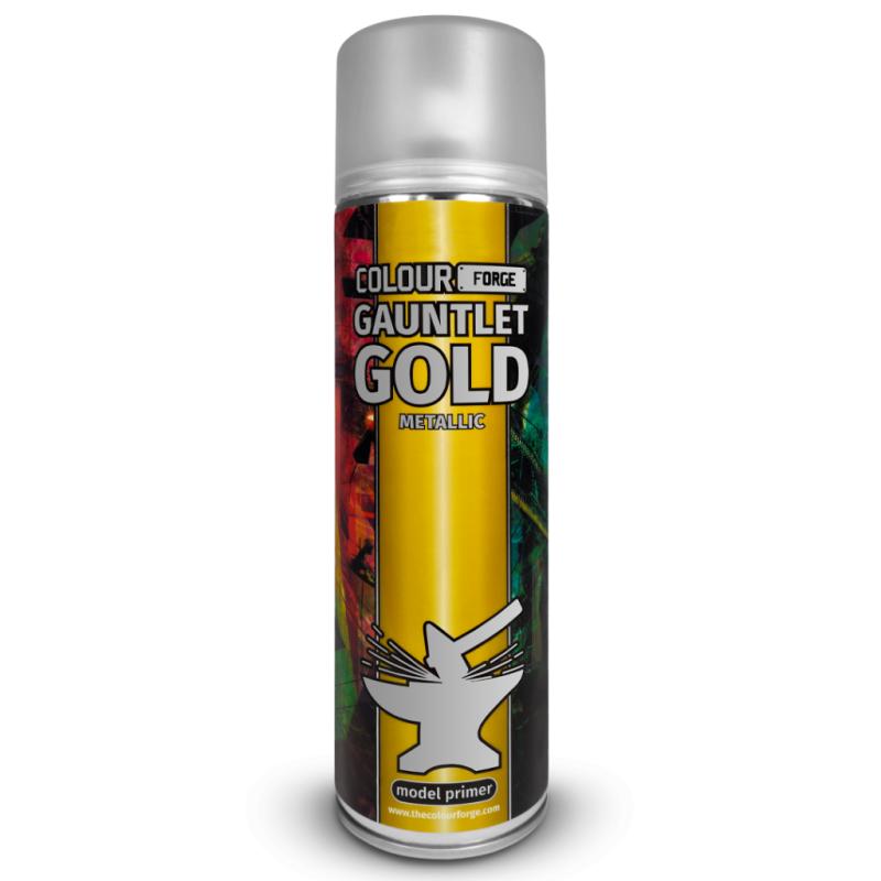 Colour Forge Spray: Gauntlet Gold (500ml)