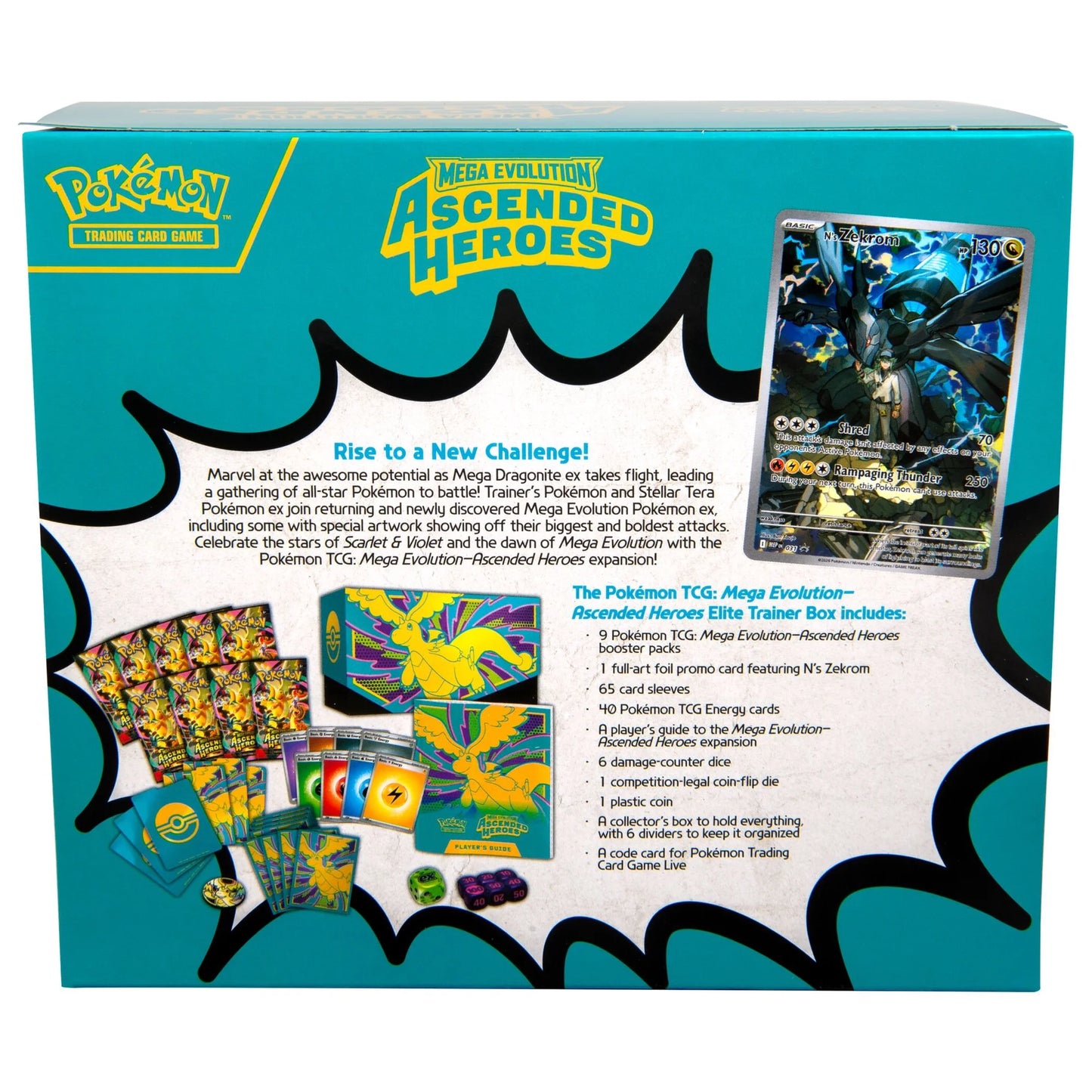 Pokemon Ascended Heroes Elite Trainer Box ETB
