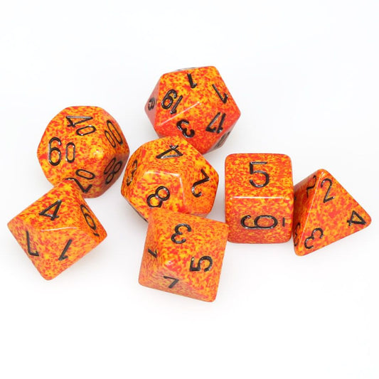Chessex D&D Dice Speckled Fire