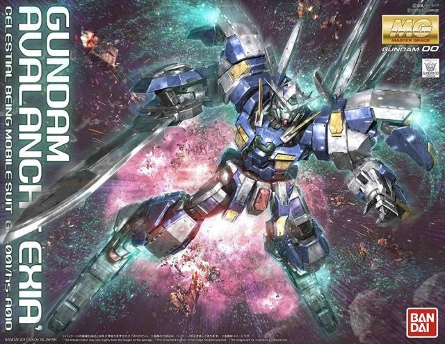 GN-001/HS-A01 GUNDAM AVALANCHE EXIA 'MOBILE SUIT GUNDAM 00V: BATTLEFIELD RECORD', BANDAI HOBBY MG 1/100