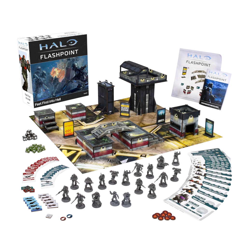 Halo Flashpoint:Feet First Into Hell Boxed Set