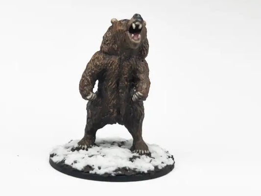 Fantasy World: Bear Rearing to Attack.