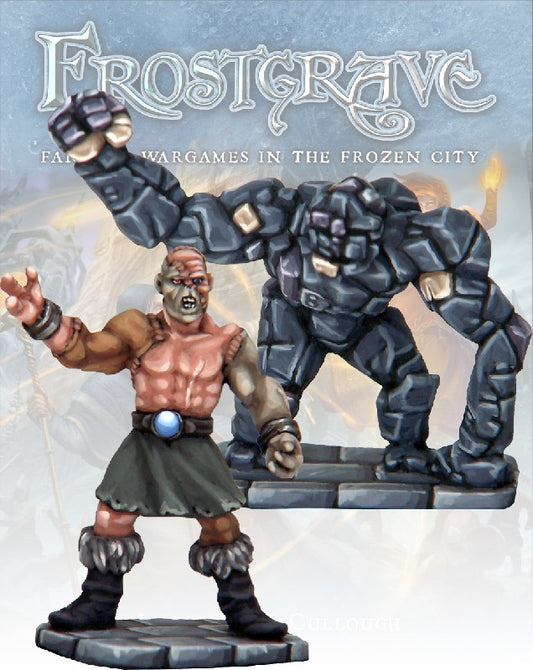 Frostgrave: Flesh Golem and Stone Construct