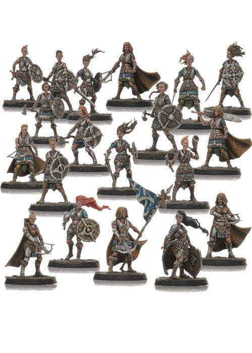 Shieldwolf: Shieldmaiden Infantry/Rangers