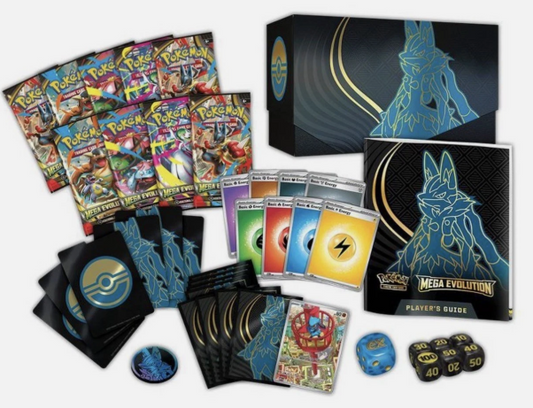 Pokemon Mega Evolution Lucario Elite Trainer Box ETB