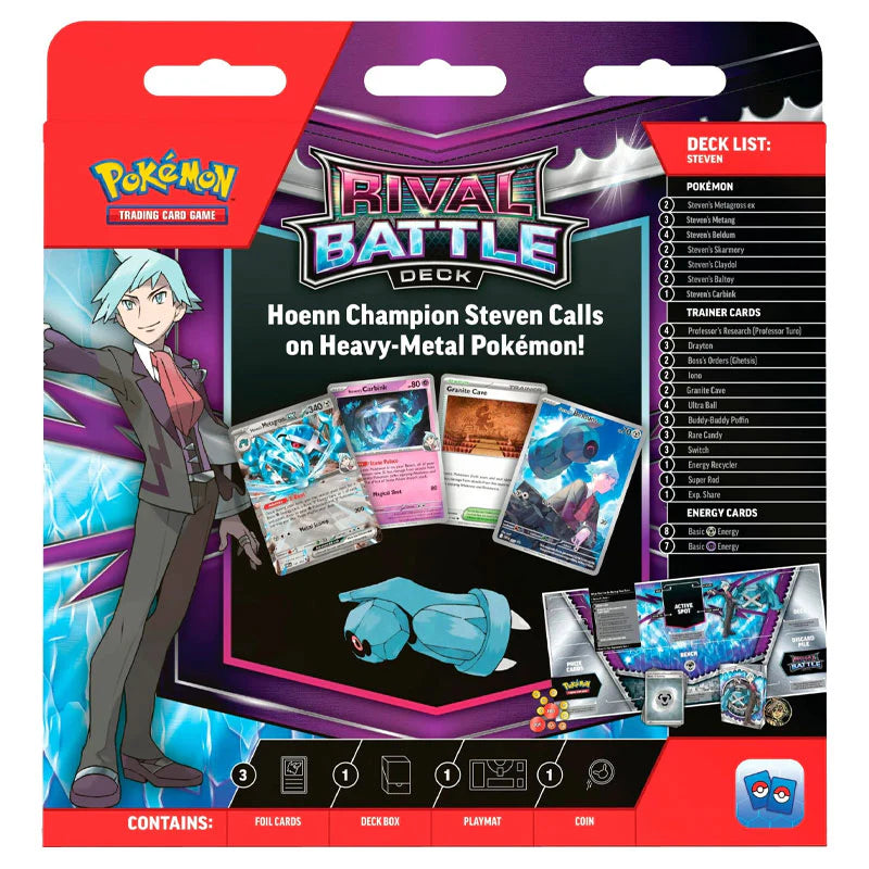 Pokemon Steven Rival Battle Deck