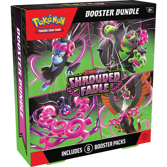 Pokemon Scarlet & Violet Shroded Fable Booster Bundle