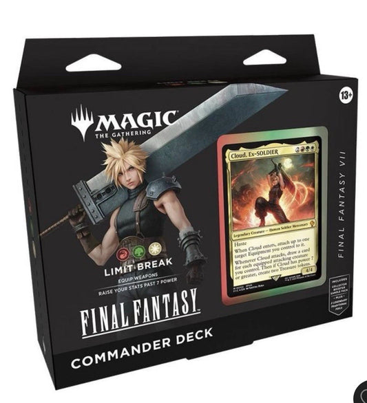 Magic: the Gathering Final Fantasy Commander Limit Break Cloud