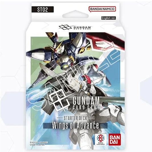 Gundam Wings of Advance Starter Deck Card Game GD01 ST02