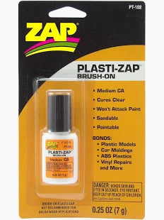 ZAP Plasti-Zap Brush-on